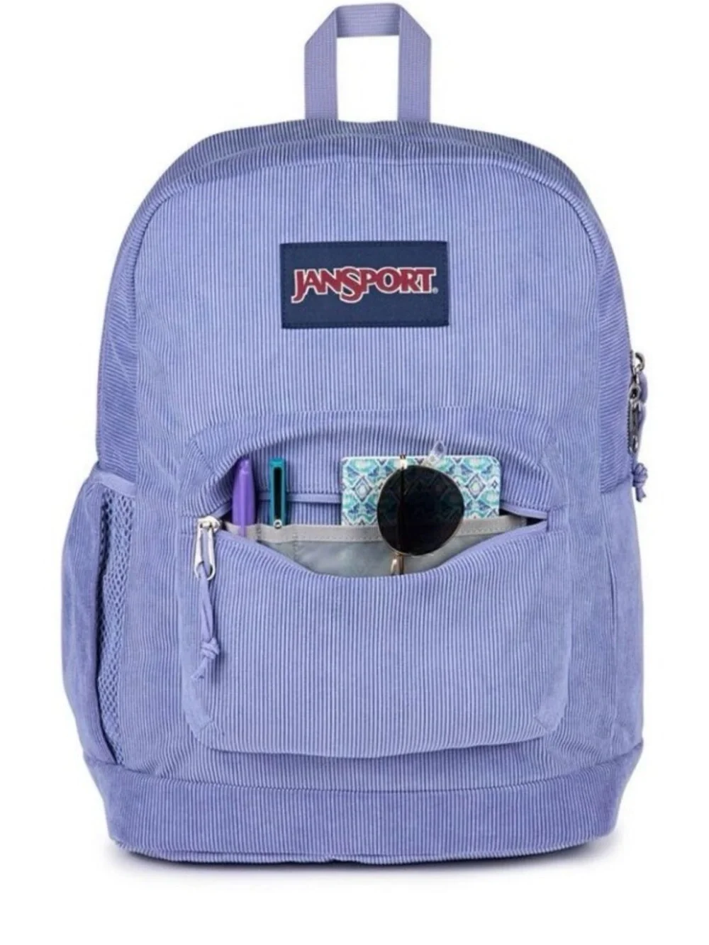 Jansport Lavender Corduroy Backpack